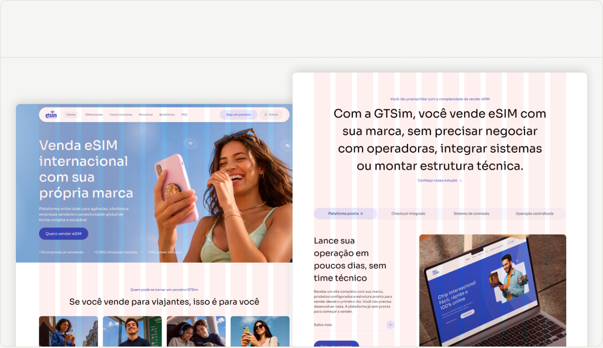 Grid desktop da GTsim